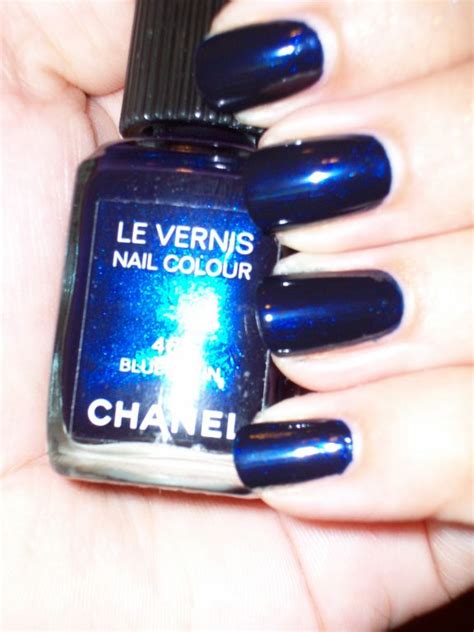 chanel blue satin swatch|CHANEL Blue Satin .